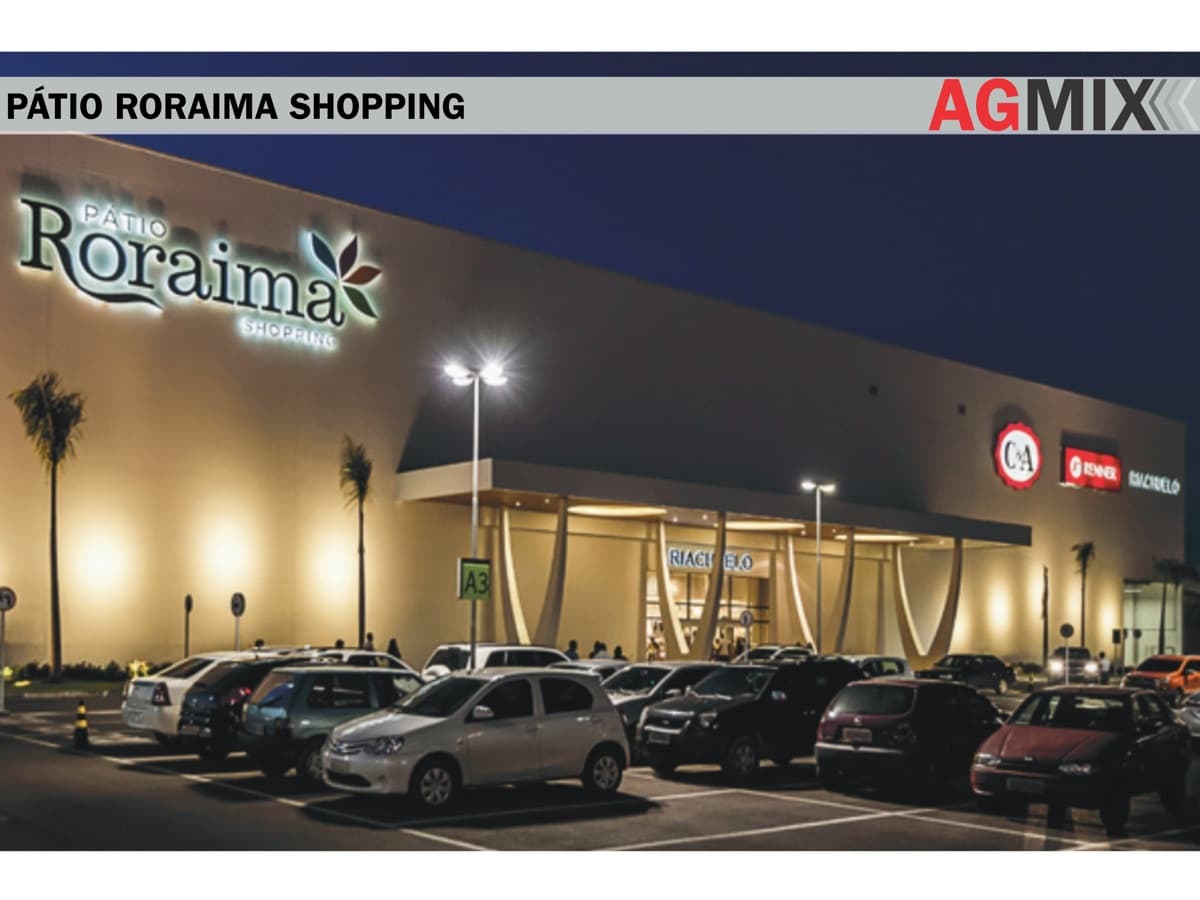 Obra Roraima Shopping Pátio — concreto usinado Agmix