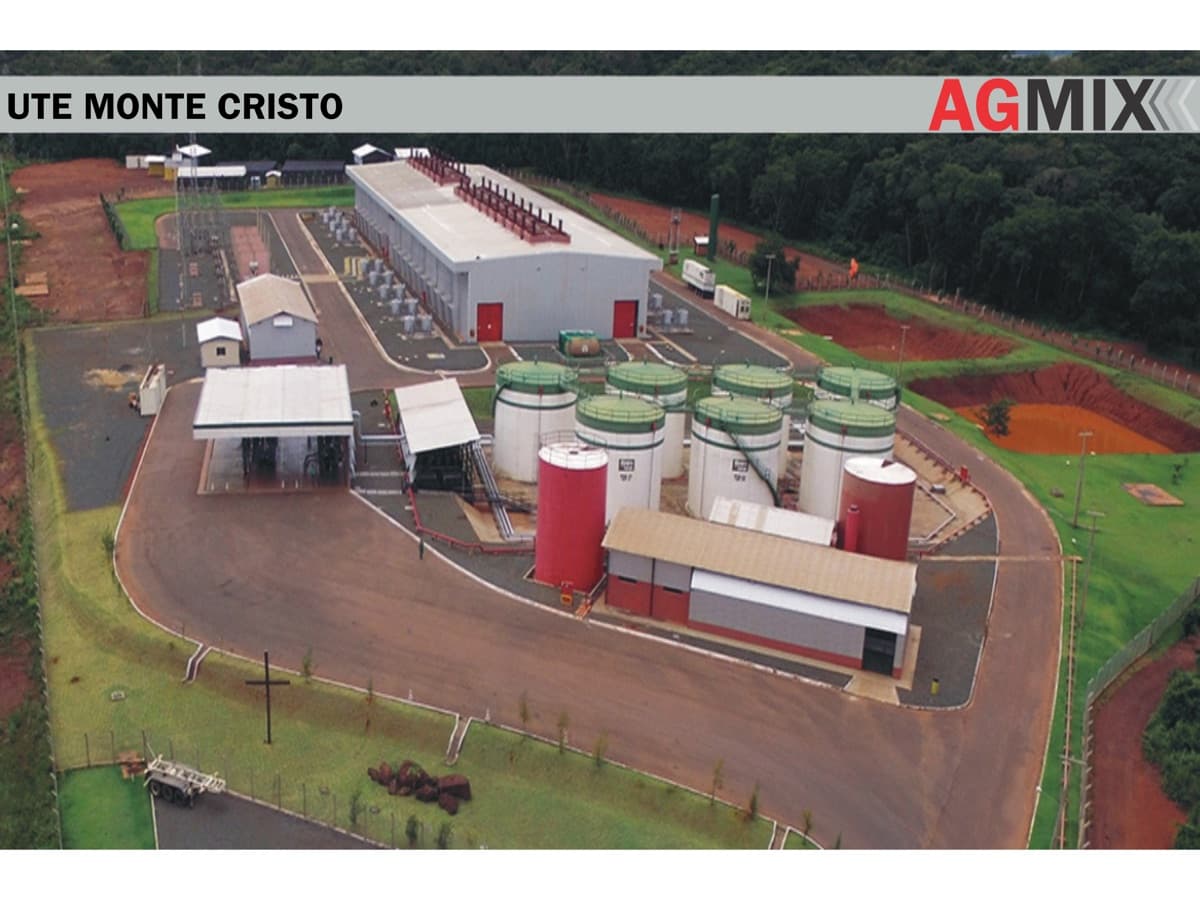 UTE Monte Cristo Projeto UTE Monte Cristo — usina de concreto in loco Agmix