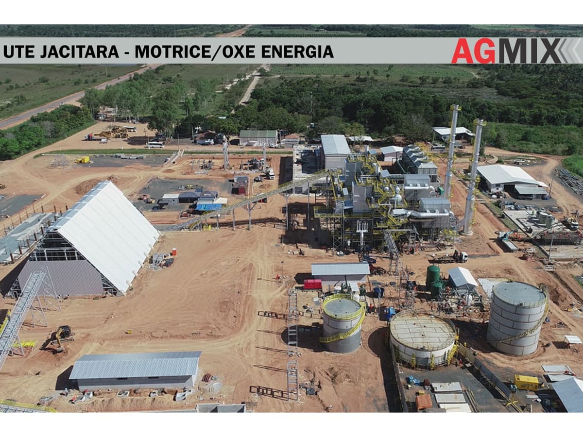 UTE Jacitara Projeto UTE Jacitara — usina de concreto in loco Agmix