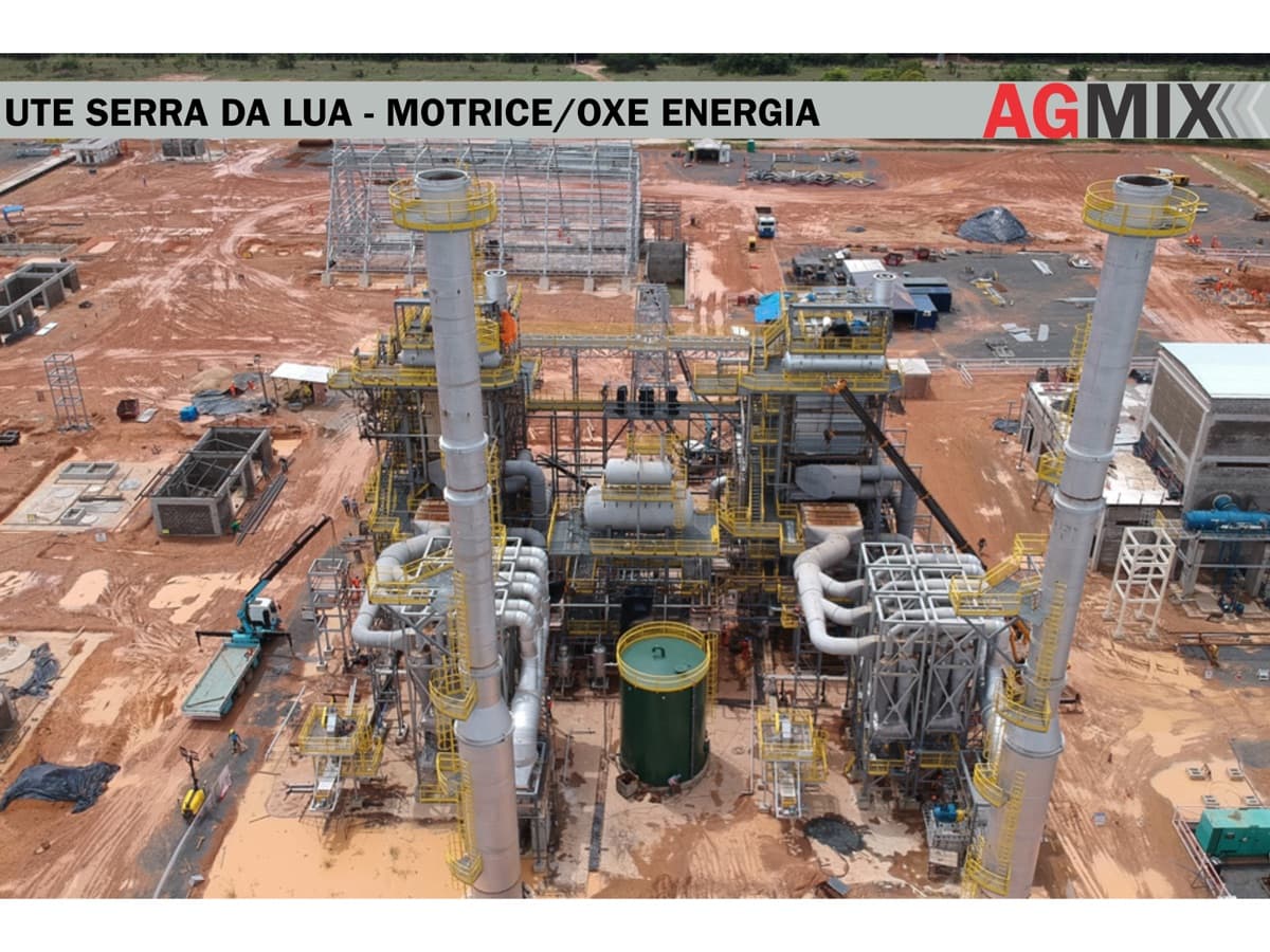 UTE Serra da Lua Projeto UTE Serra da Lua — usina de concreto in loco Agmix